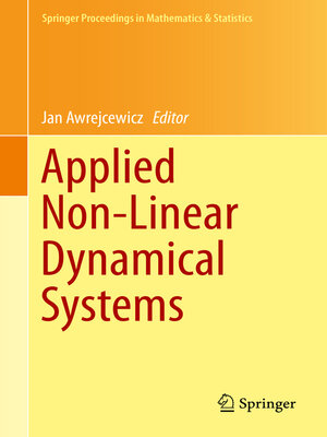 cover image of Applied Non-Linear Dynamical Systems